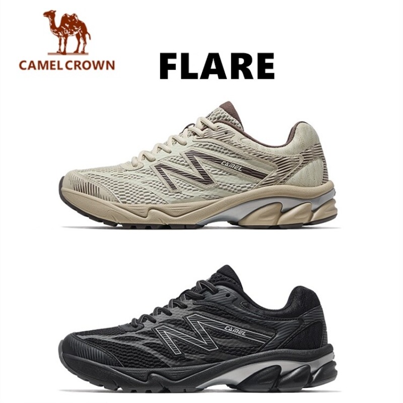Mesh Trainer Breathable - CAMEL CROWN FLARE Running Shoes for