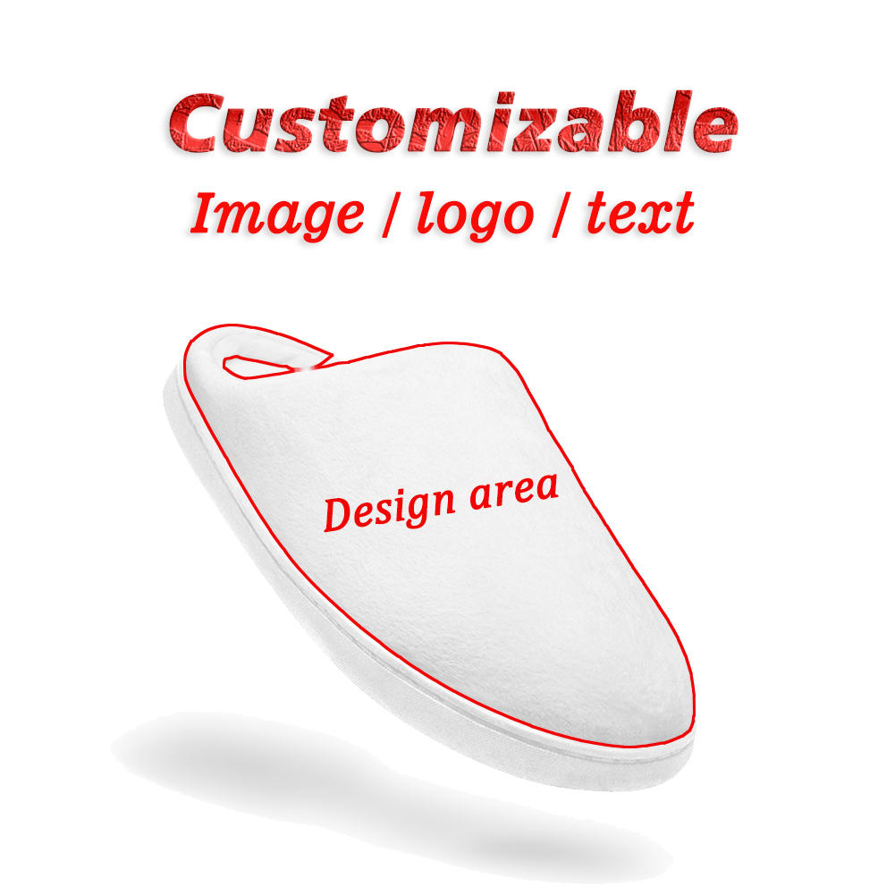 Men Shoes Kinds - Customizable Printed cotton slippers for men