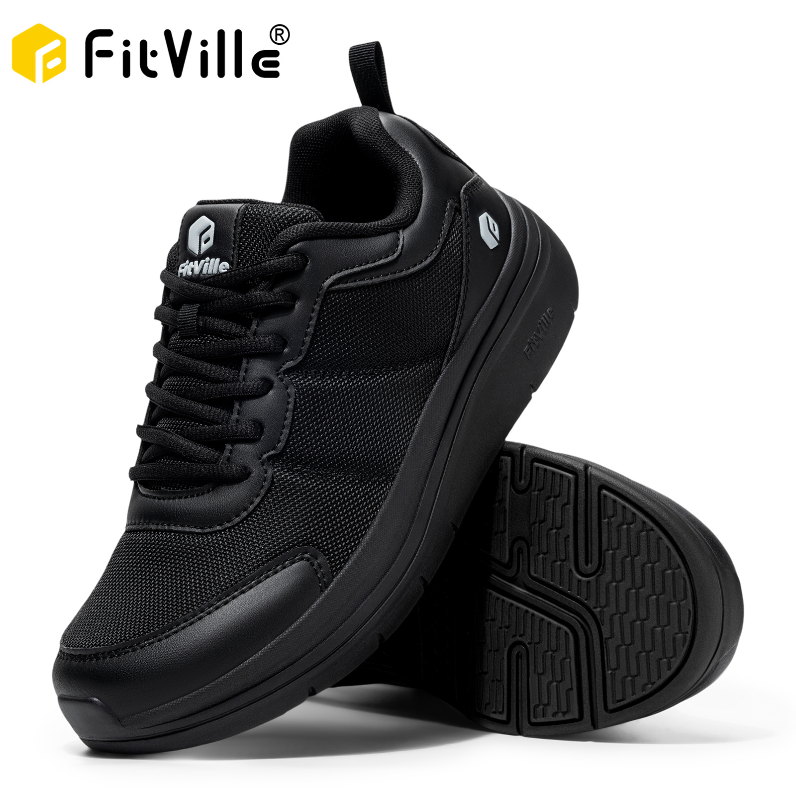 Men'S Shoes Wide Width - FitVille Men's Walking Shoes Wide Width