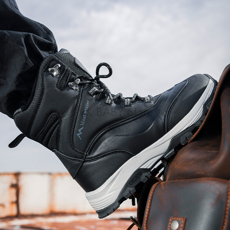 Hiking Boot Waterproof - 2025 New Men'S Snow Boots Waterproof