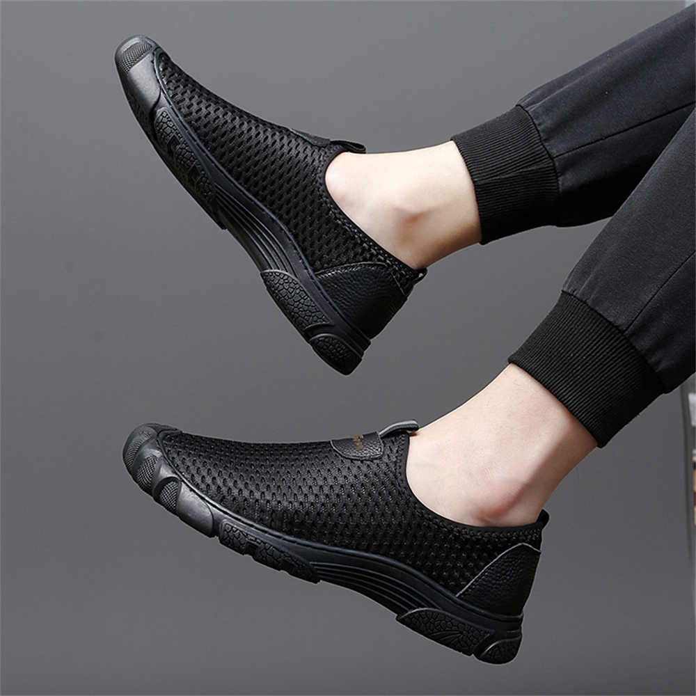 Men Shoes Oxford - Ete Boat Black Dress Shoes For