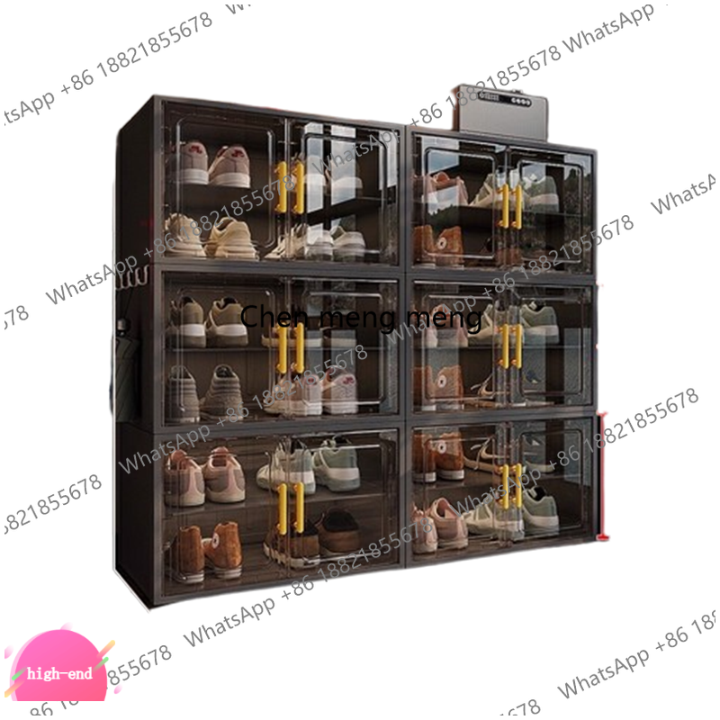 Men Shoes Rack - D5556 Men Transparent Shoe Rack Dust