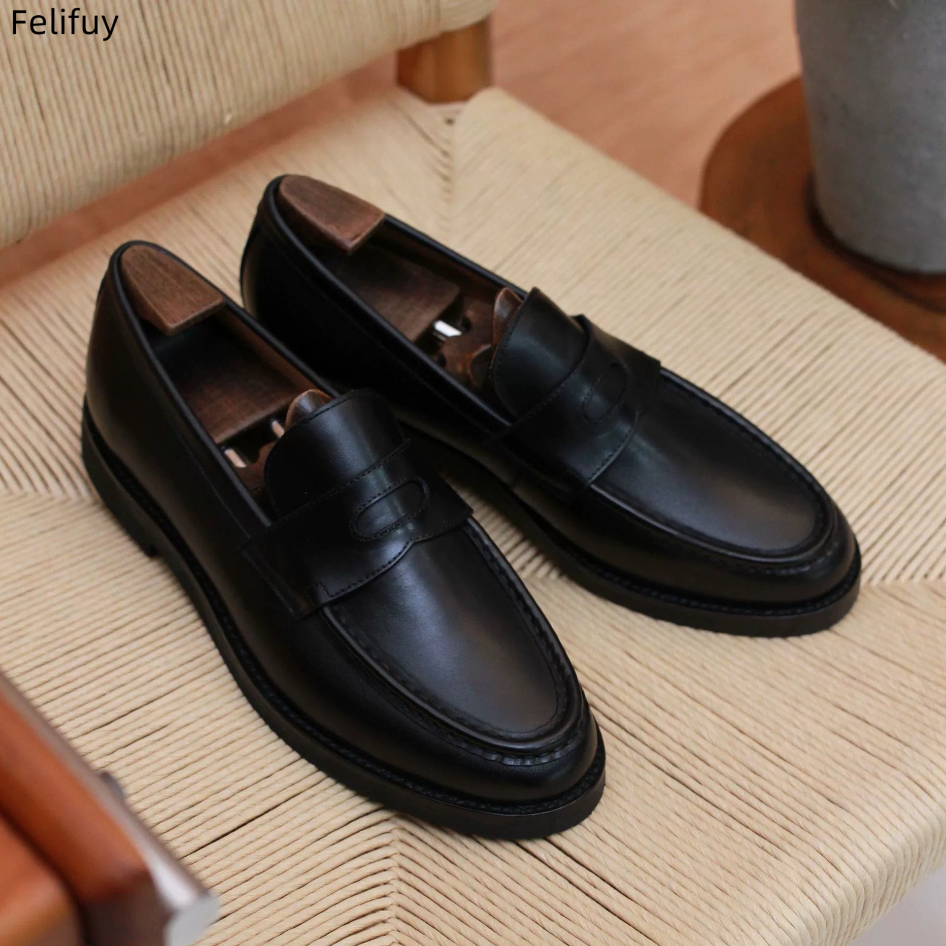 New Italian Kinds Men Genuine  - Men Shoes Kinds ulasan dan harga