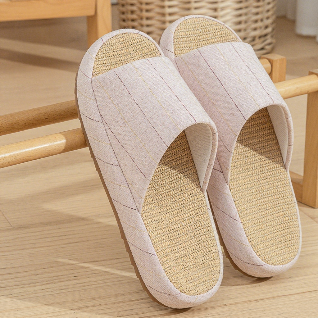 Summer Women Home Slippers Lin - Men'S Shoes Slip On ulasan dan harga