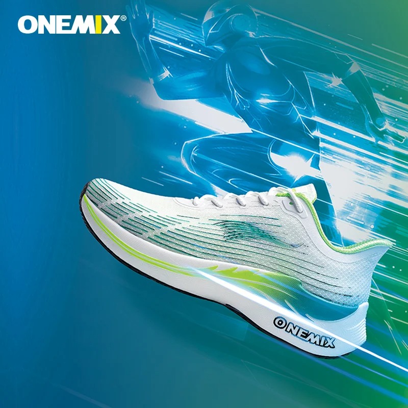 ONEMIX Men Running Shoes for M - Mesh Trainer Breathable ulasan dan harga