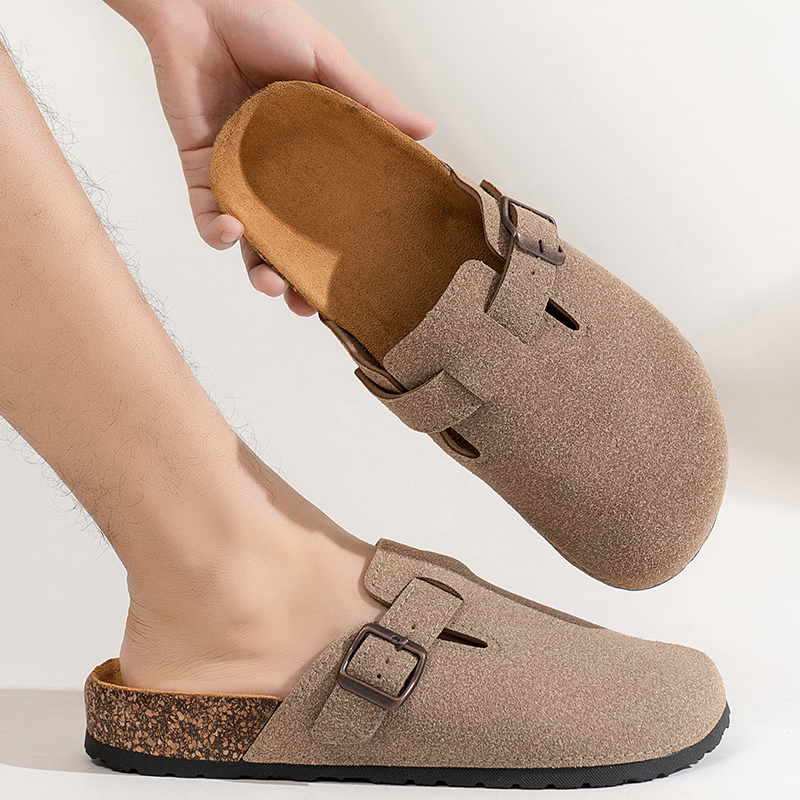 Half Shoes For Men Women Close - Men'S Shoes Birkenstock ulasan dan harga