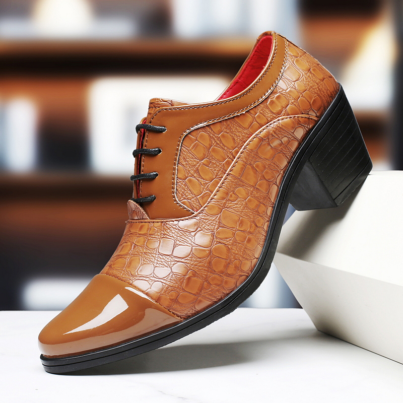 Men's Height Lncreasing Shoes  - Men Shoes Oxford ulasan dan harga