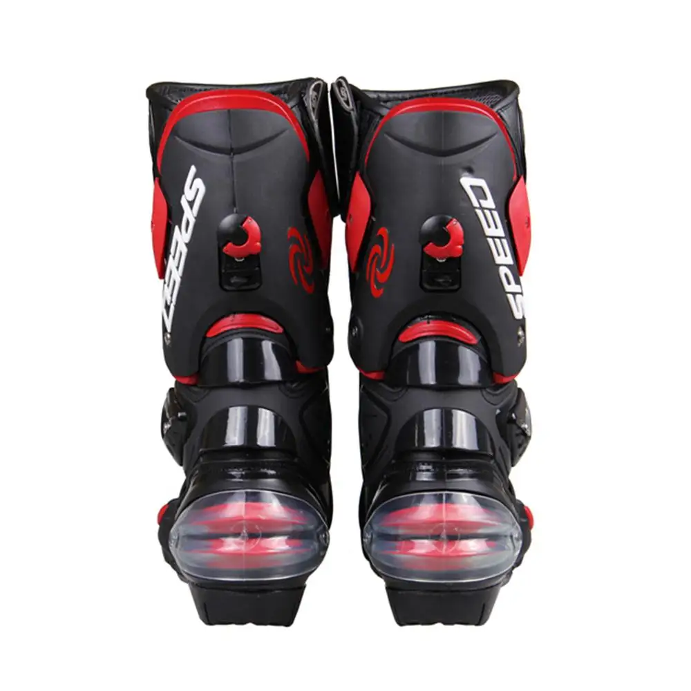 Men's Motorcycle Boots Riding  - Men Shoes White Colour ulasan dan harga