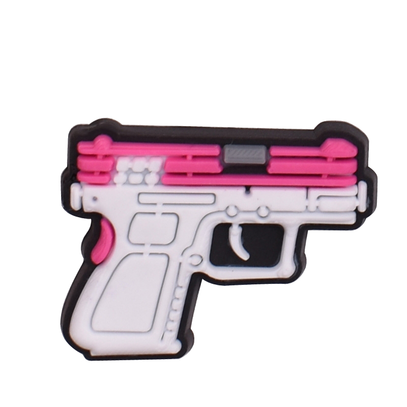 Gun Shoe Charms for Crocs Sand - Men Shoes Jeans ulasan dan harga