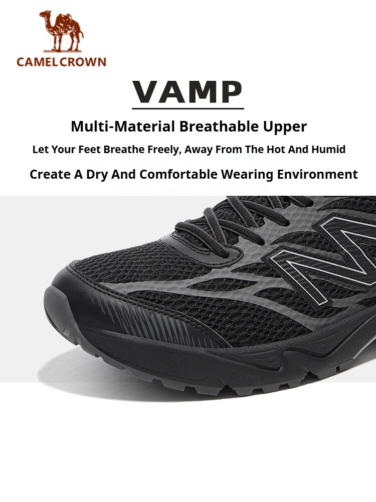 CAMEL CROWN FLARE Running Shoe - Mesh Trainer Breathable ulasan dan harga