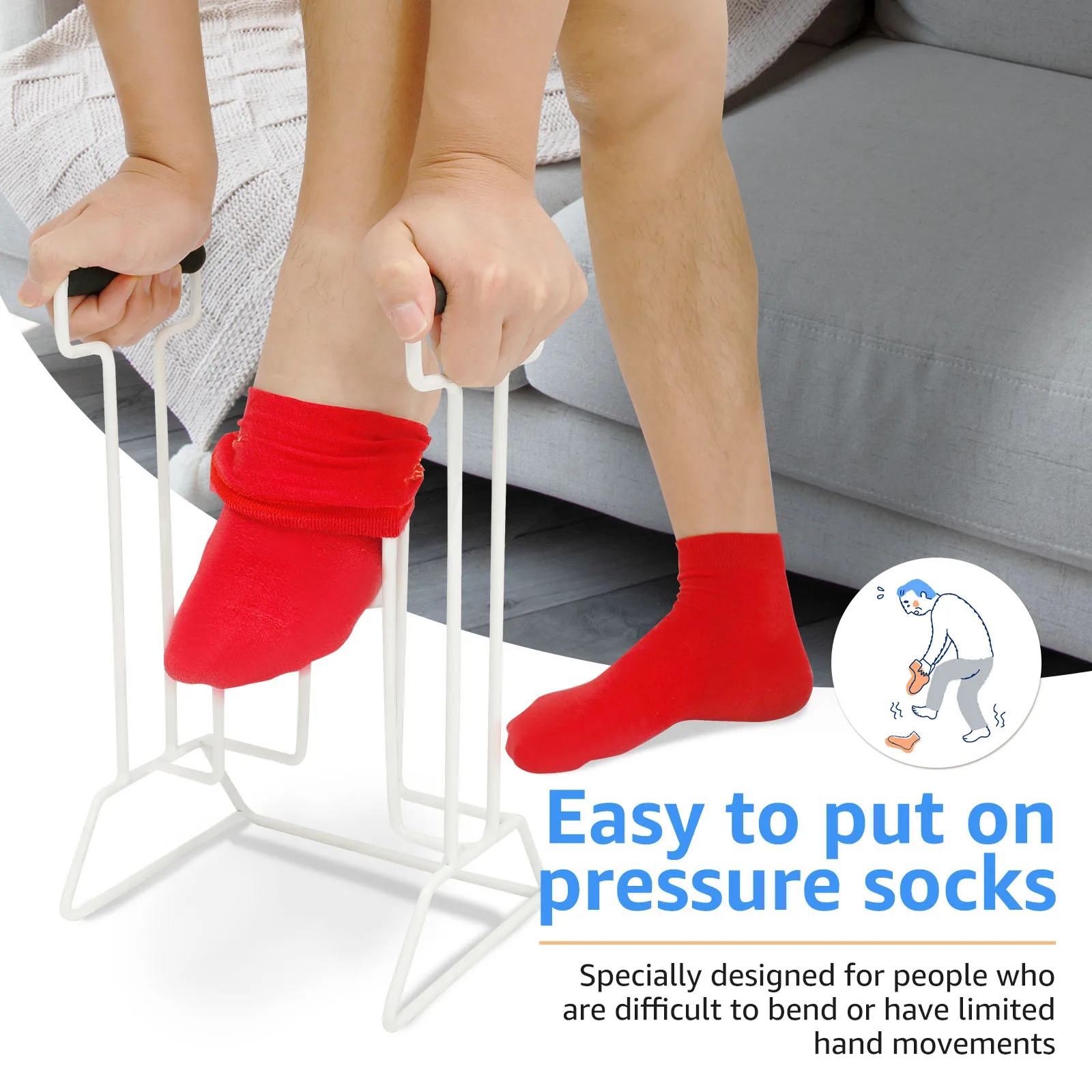 Stock Helper Aid Tool Putting  - Men Shoes Rack ulasan dan harga