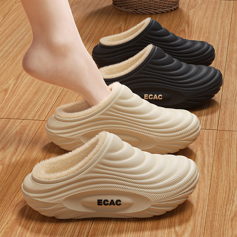 Home Fuzzy Slipper Women Fluff - Men'S Shoes Grip ulasan dan harga