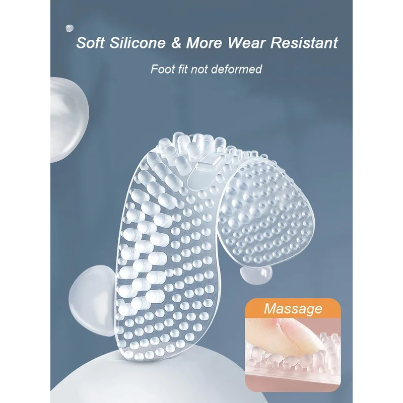 1/2pair Silicone Heel Stickers - Men'S Shoes Grip ulasan dan harga