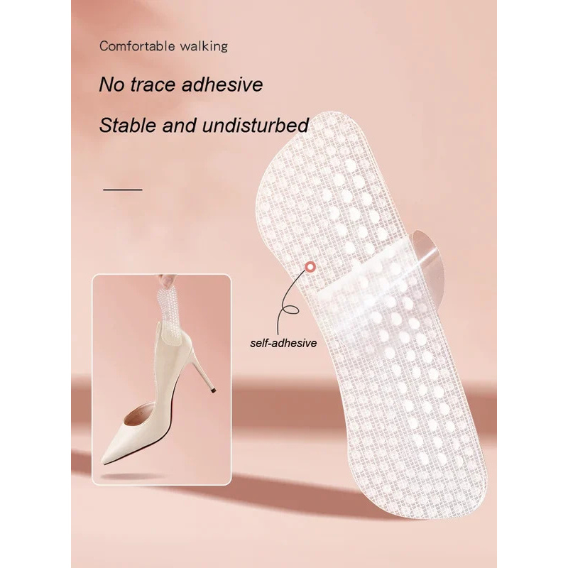1/2pair Silicone Heel Stickers - Men'S Shoes Grip ulasan dan harga