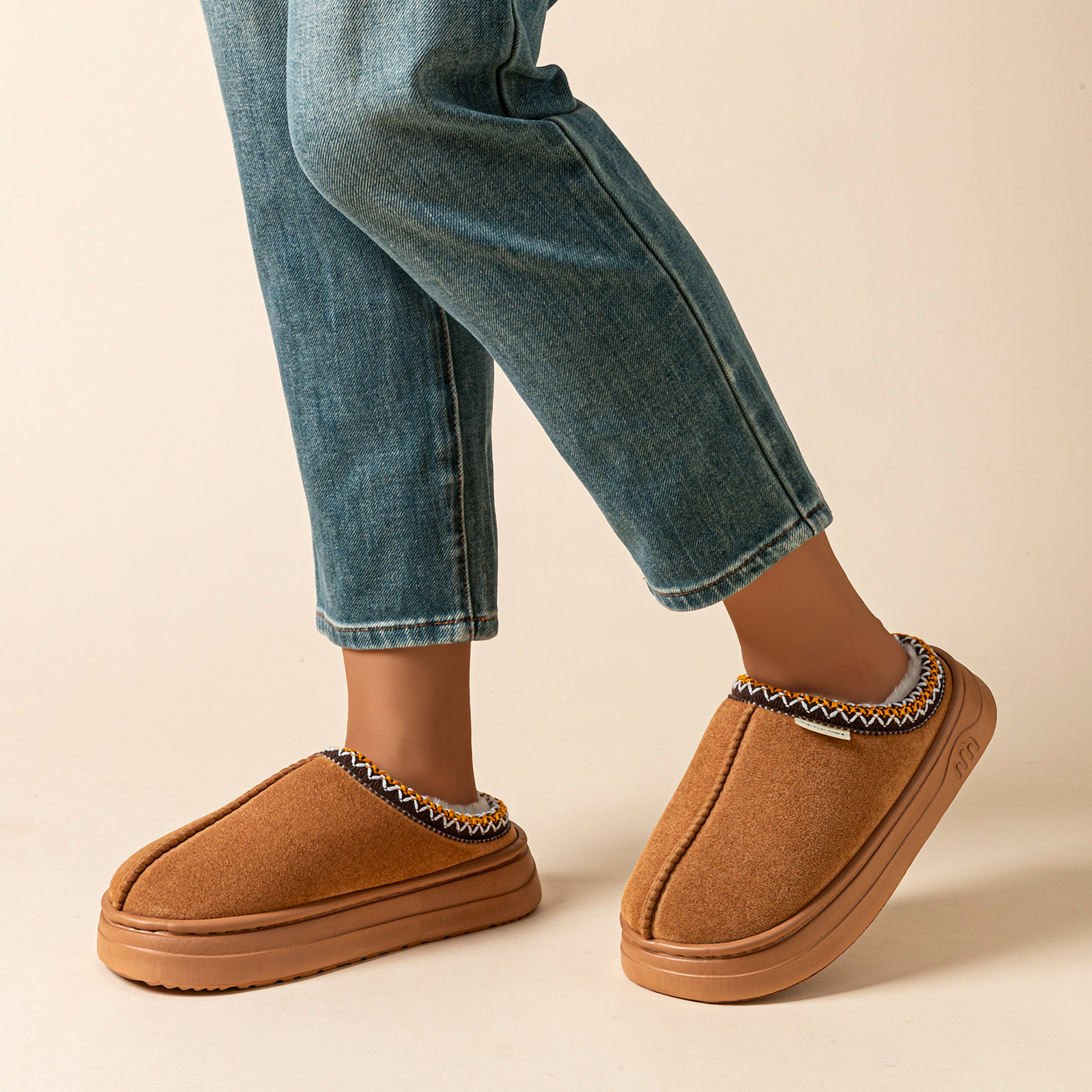 Winter Anti-slip Women's Soft  - Men'S Shoes Slip On ulasan dan harga