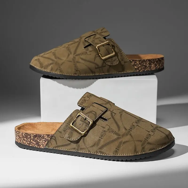 Men's Shoe Mules Flat Male Sli - Men'S Shoes Birkenstock ulasan dan harga