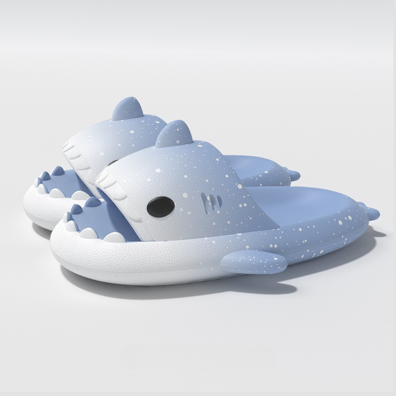Cute Cartoon Shark Slippers Fo - Men'S Shoes Slip On ulasan dan harga