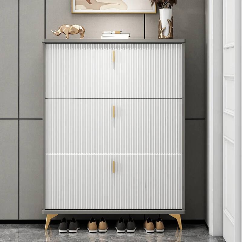 Modern Minimalist Shoe Cabinet - Men Shoes Rack ulasan dan harga