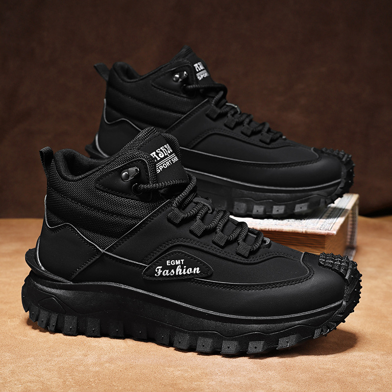 Men'S Black And White Mid Top  - Men Shoes White Colour ulasan dan harga