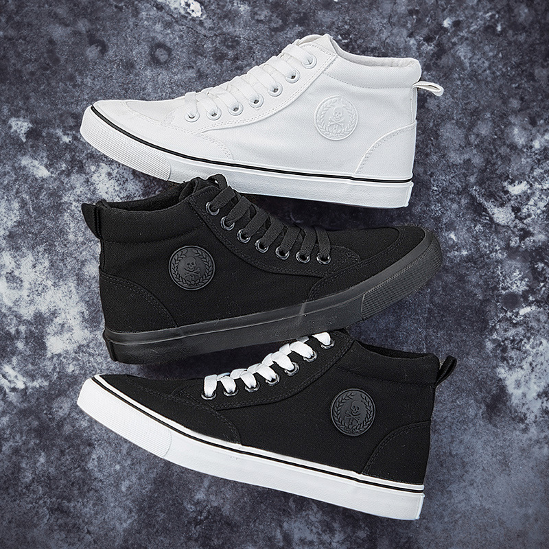 Classic Men Canvas Shoes Sprin - Men Shoes White Colour ulasan dan harga