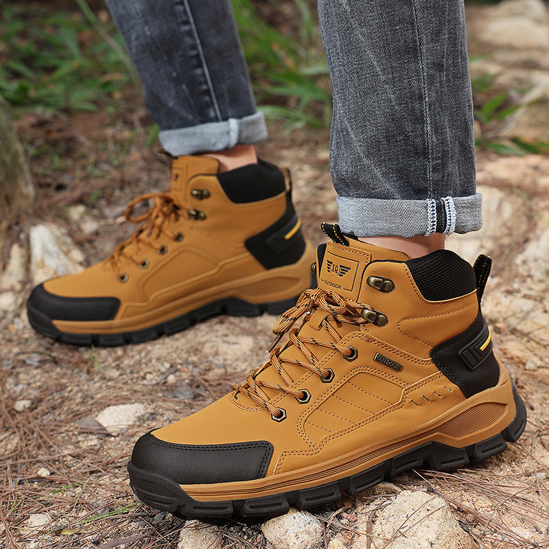 New Autumn Men's Boots Fashion - Hiking Boot Waterproof ulasan dan harga