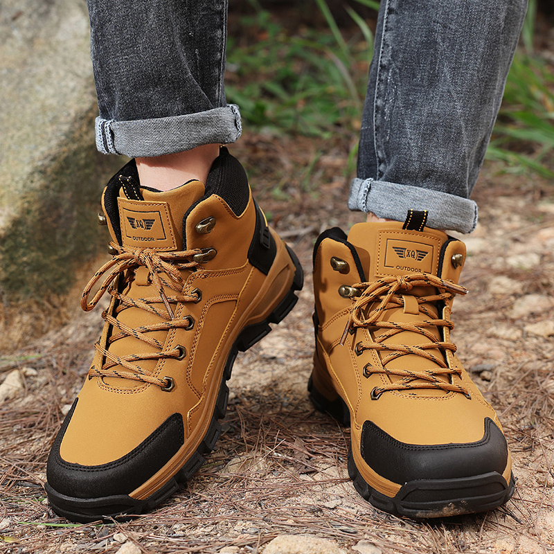 New Autumn Men's Boots Fashion - Hiking Boot Waterproof ulasan dan harga