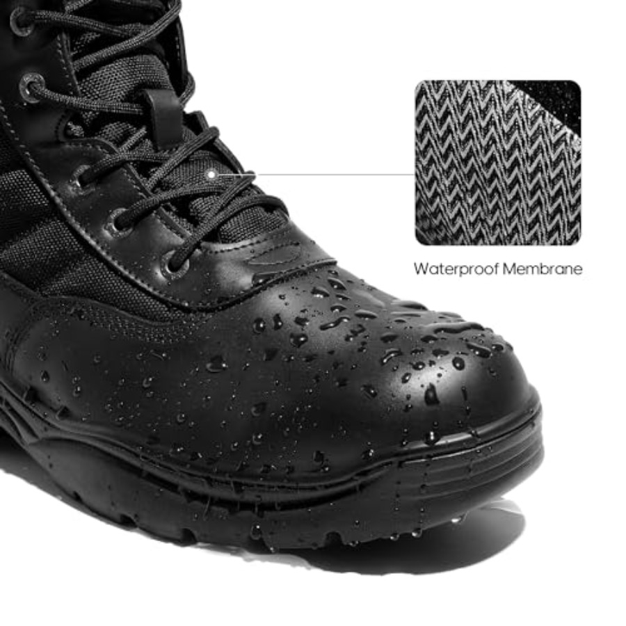 Men's Waterproof Tactical Work - Hiking Boot Waterproof ulasan dan harga
