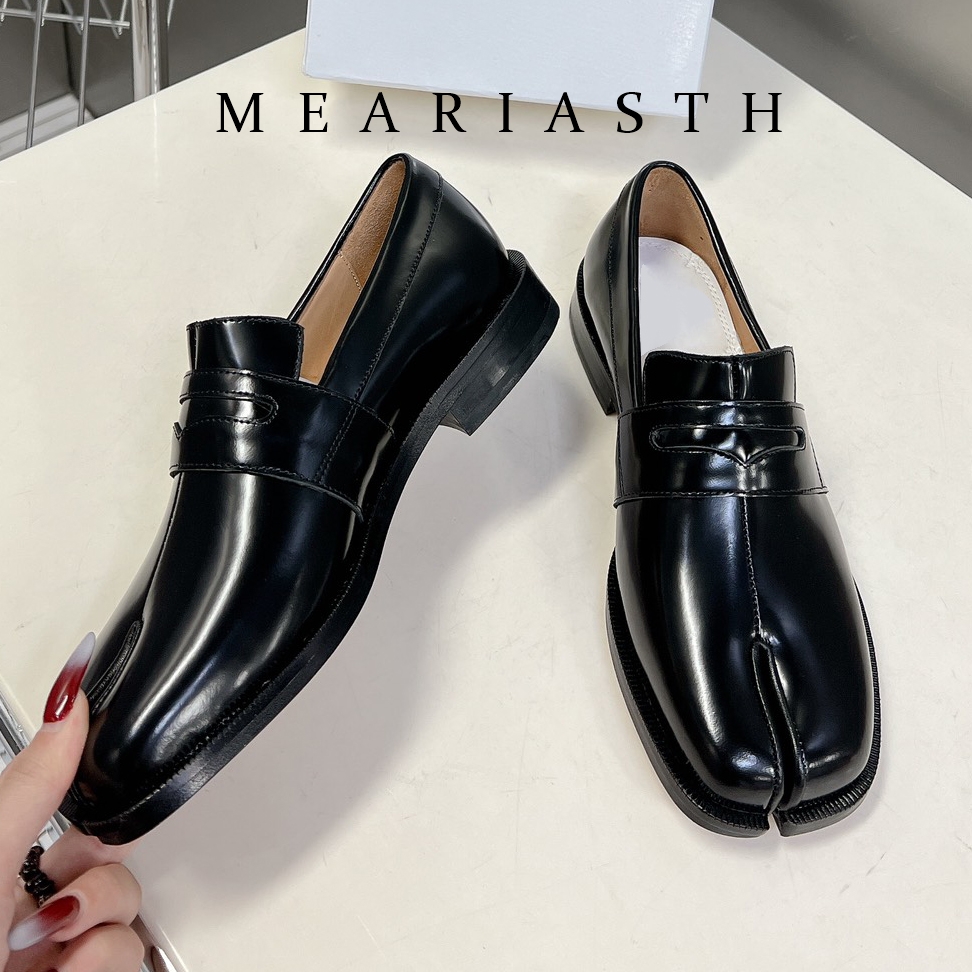black Tabi Shoes Split Toe Pat - Men'S Shoes Wide Width ulasan dan harga
