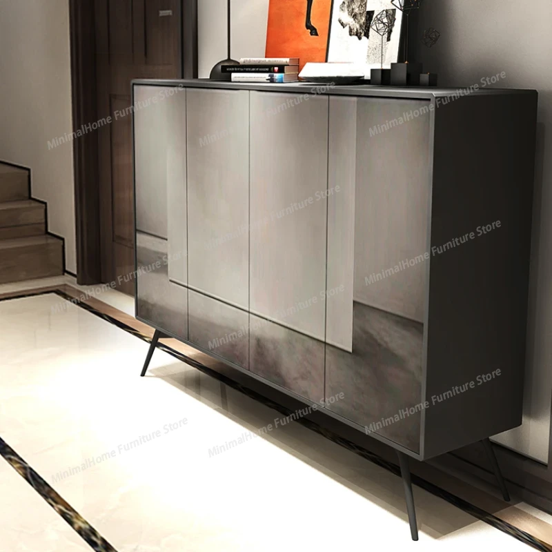 Aesthetic Storage Shoe Cabinet - Men Shoes Rack ulasan dan harga
