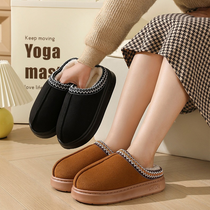 Slipper Women Home Thermal Fuz - Men'S Shoes Grip ulasan dan harga