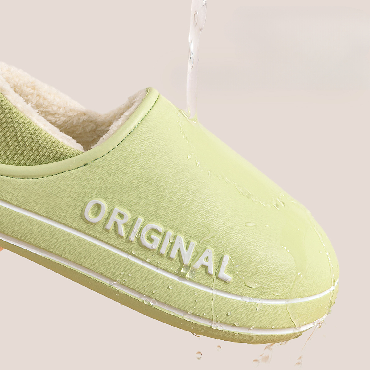 House Fuzzy Slipper Women Wint - Men'S Shoes Grip ulasan dan harga