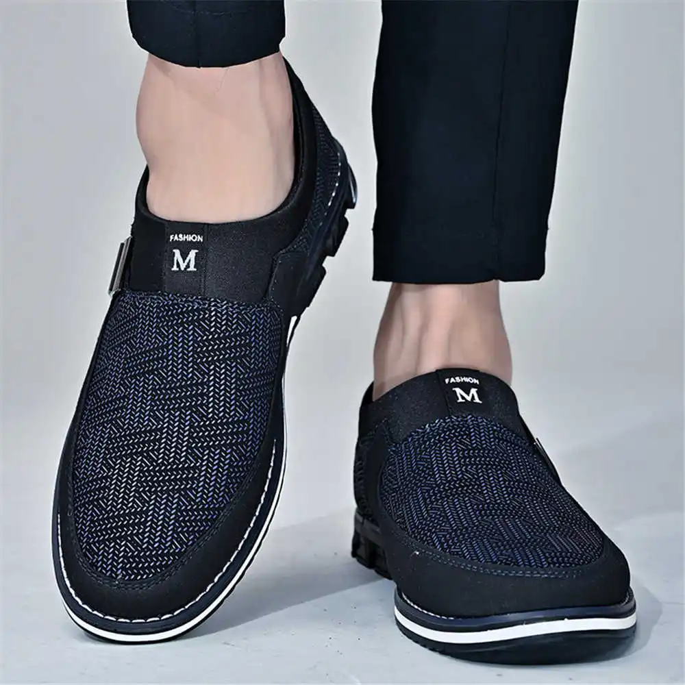 Dark Blue 44-45 Summer Shoes S - Men Shoes White Colour ulasan dan harga