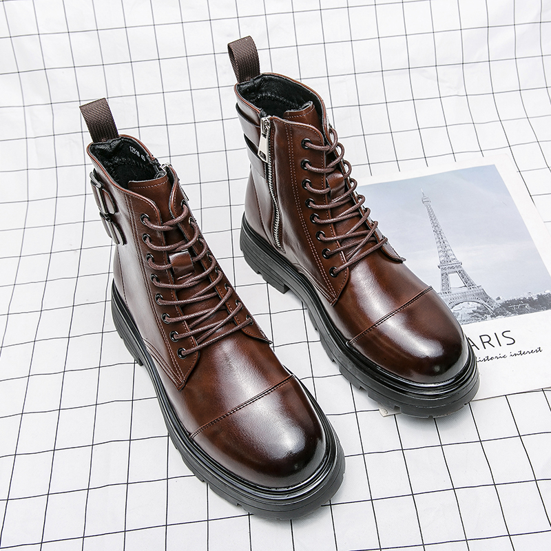 Brand Men's Naked Boots Fashio - Men Shoes Oxford ulasan dan harga