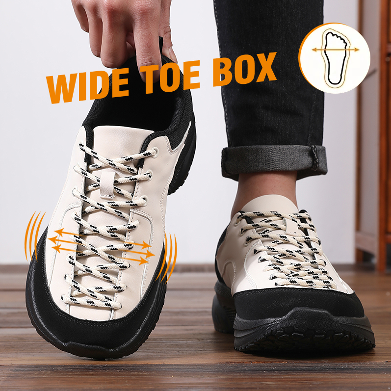 Men Wide Suede Hiking Shoes No - Men'S Shoes Zero Drop ulasan dan harga