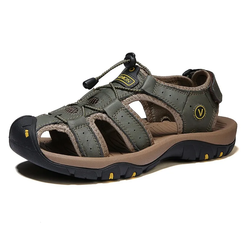 Men's Genuine Leather Sandals  - Men'S Shoes Birkenstock ulasan dan harga