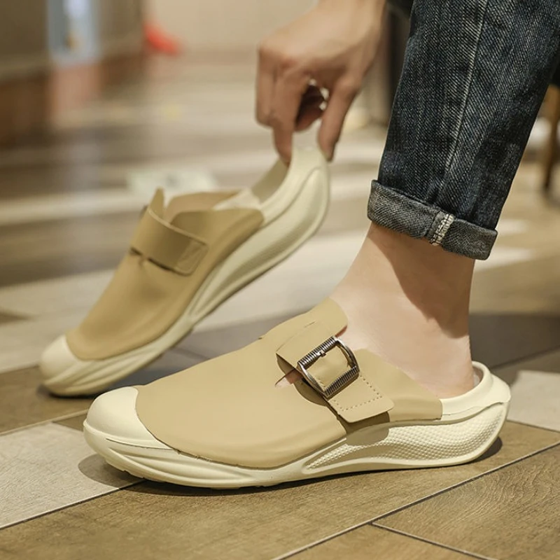 Slides Half Flat Outdoor Desig - Men'S Shoes Birkenstock ulasan dan harga