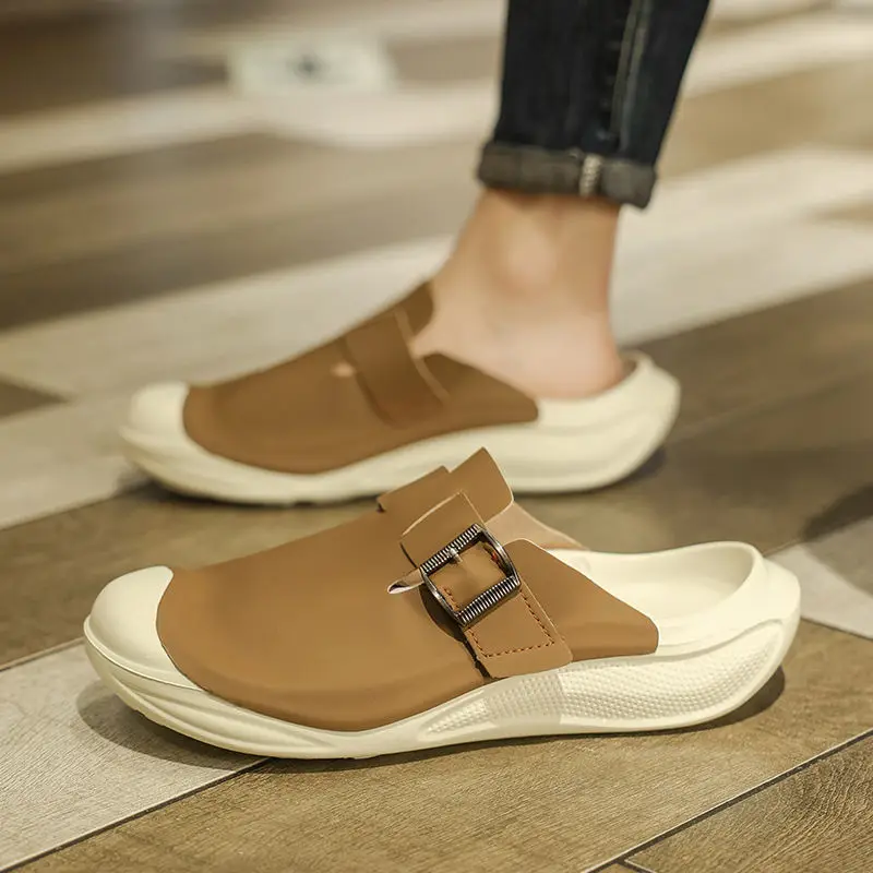 Slides Half Flat Outdoor Desig - Men'S Shoes Birkenstock ulasan dan harga