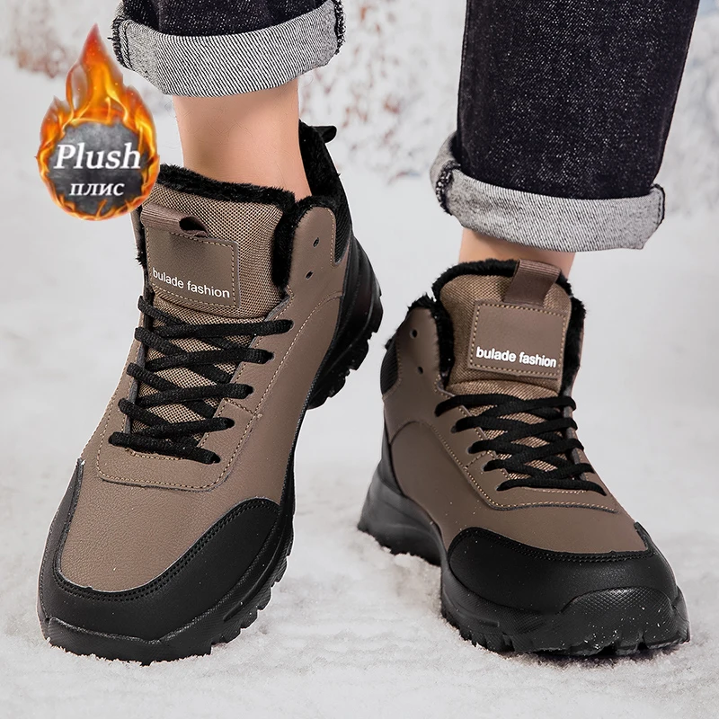 ELUVA Men's Winter Snow Boots  - Hiking Boot Waterproof ulasan dan harga
