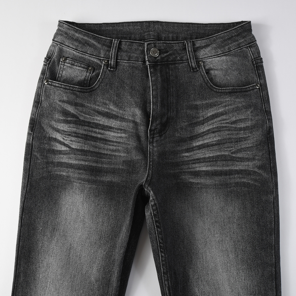 Men's Boot Cut Denim Jeans Gra - Men Shoes Jeans ulasan dan harga