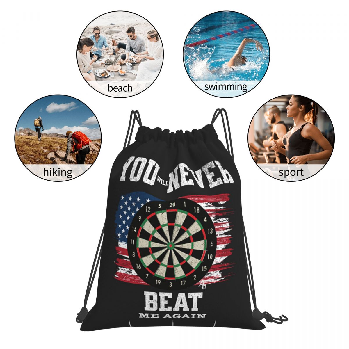 Dart Board Arrow Target Backpa - Men'S Shoes Target ulasan dan harga