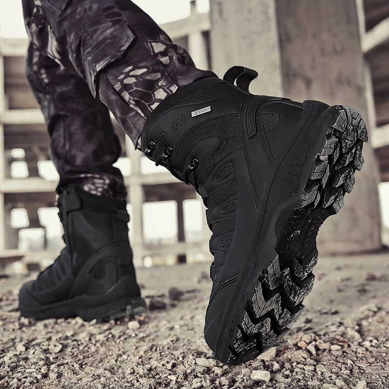 New Men Tactical Boots Militar - Hiking Boot Waterproof ulasan dan harga