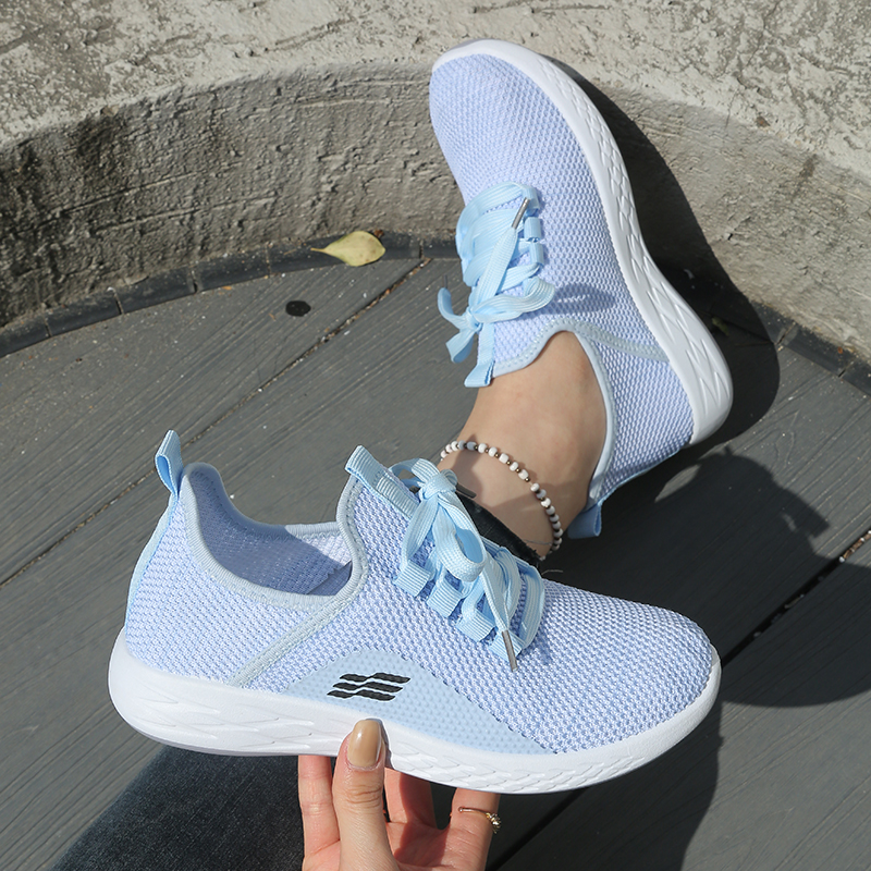Breathable  Knit Women's Walki - Mesh Trainer Breathable ulasan dan harga