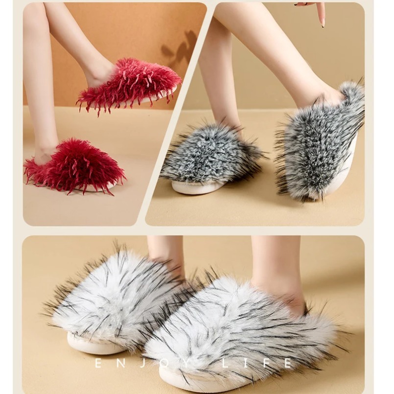 Winter Warm House Slipper Wome - Men'S Shoes Grip ulasan dan harga