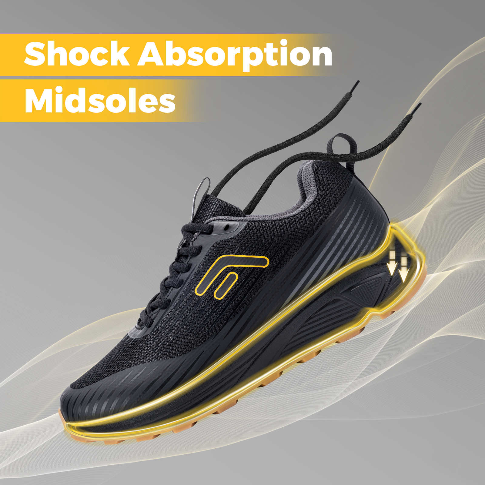 Fittington Men’s Sports Shoes  - Men'S Shoes Wide Width ulasan dan harga