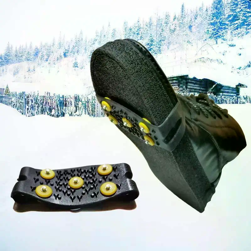 Mountaineering Crampons with 5 - Men'S Shoes Grip ulasan dan harga