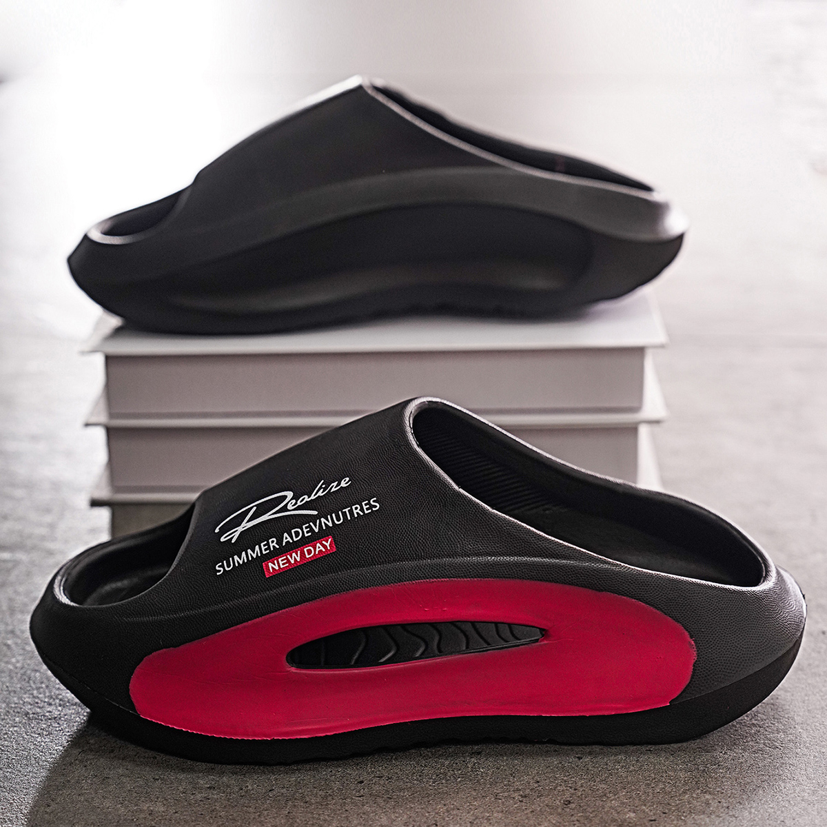 Unisex Casual Four Seasons Sli - Men'S Shoes Slip On ulasan dan harga