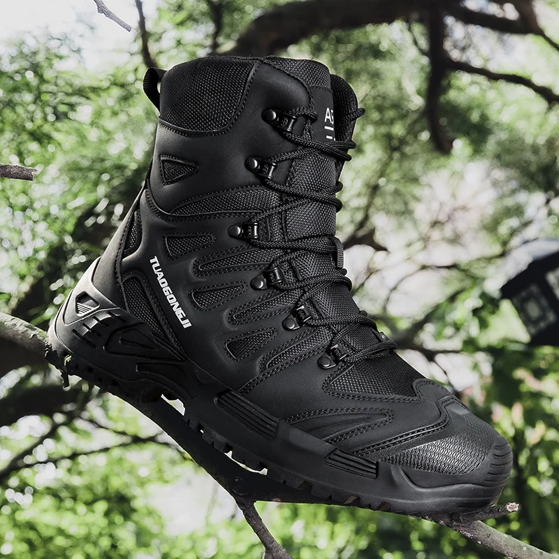 Men's Outdoor Hiking Tactical  - Hiking Boot Waterproof ulasan dan harga