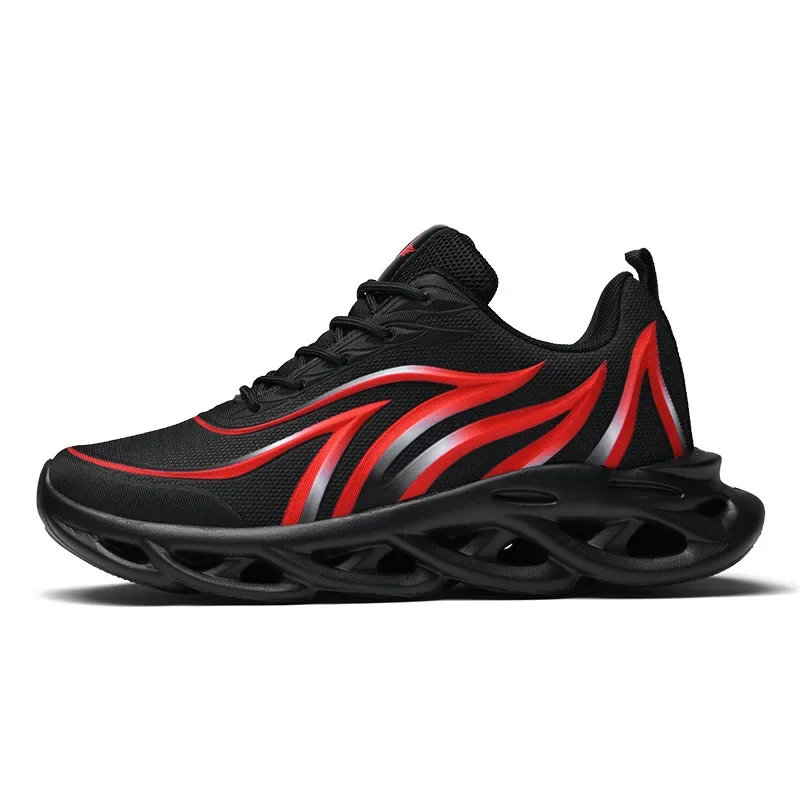 Fashion Running Shoes Men Flam - Mesh Trainer Breathable ulasan dan harga