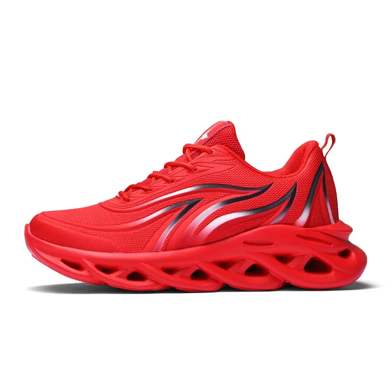 Fashion Running Shoes Men Flam - Mesh Trainer Breathable ulasan dan harga