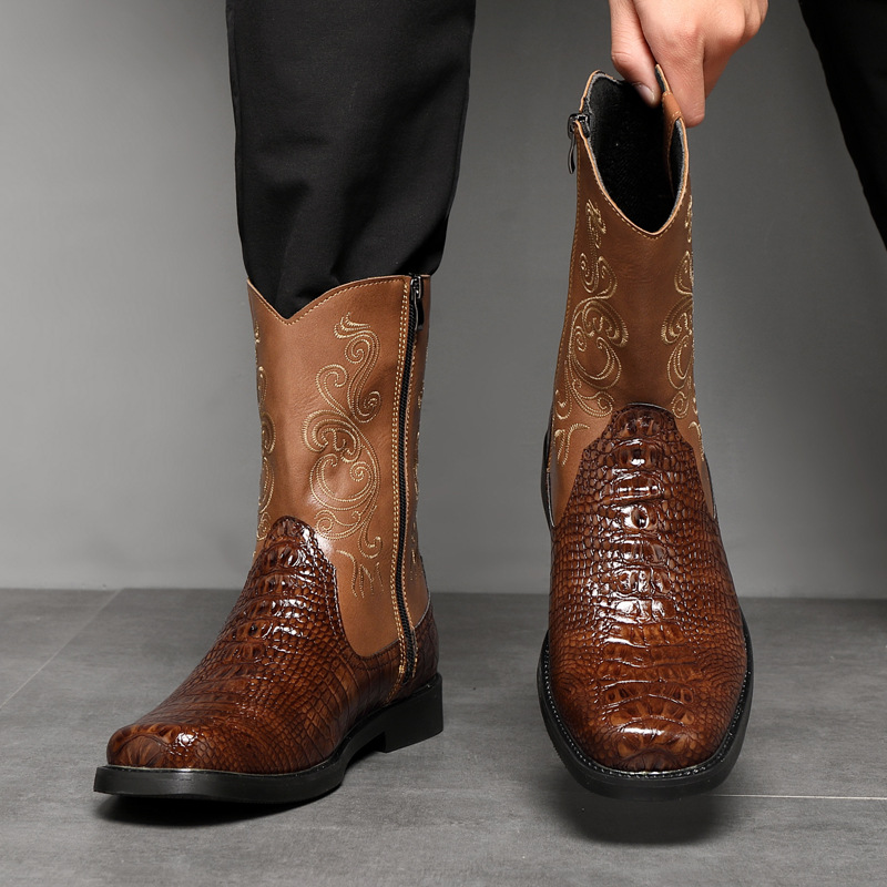 Men's Wide Width Tall Cowboy B - Men'S Shoes Wide Width ulasan dan harga